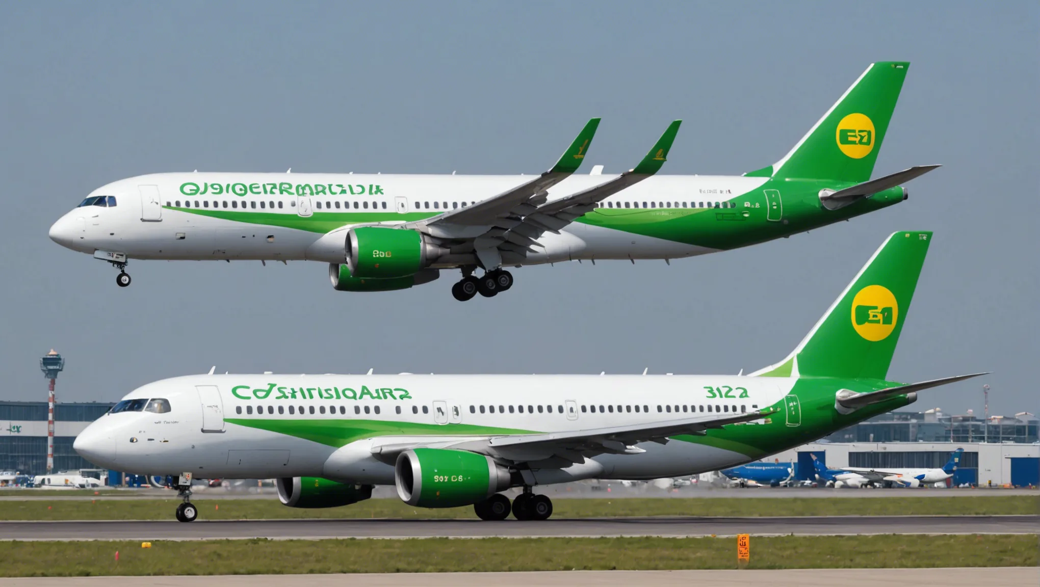 découvrez les avions c919 et arj21 lors de vols de démonstration mettant en avant l'utilisation de carburant durable.