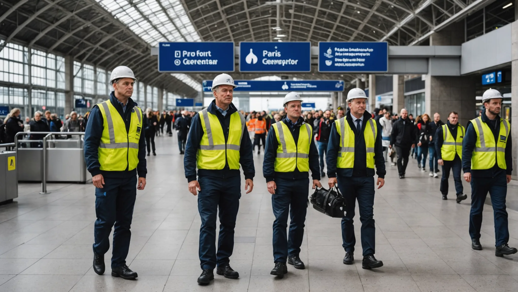 paris airport workers threaten strike action ahead of paris olympics, likely to impact travel and airport operations.