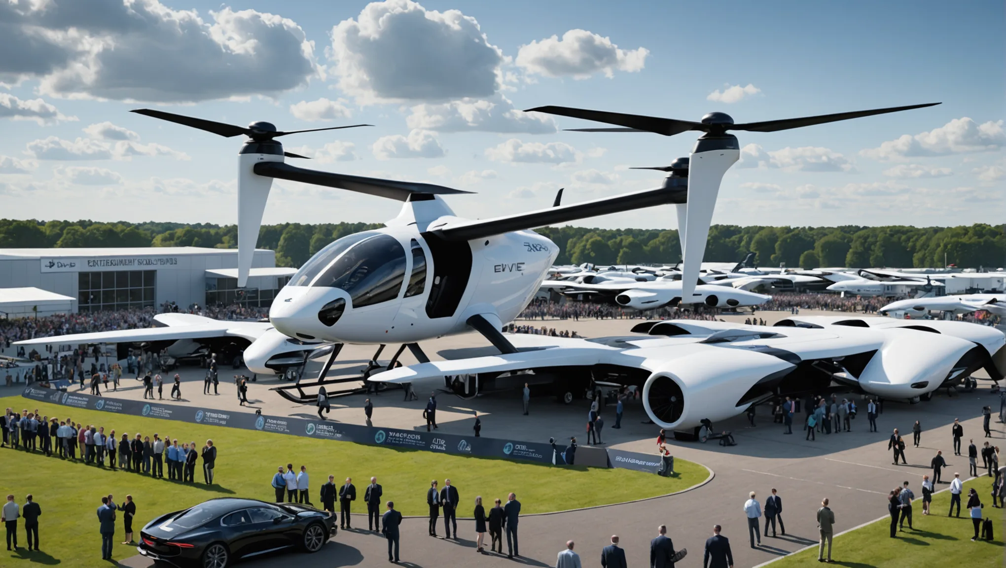 discover the latest innovations from the full-scale evtol prototype presented by eve at farnborough 2024. don't miss the announcements about new supplier partners that strengthen the future of urban air mobility.