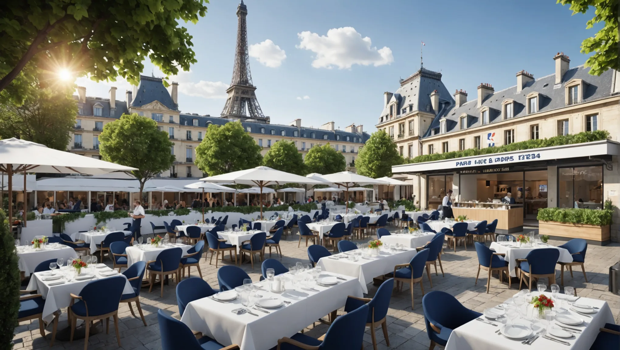 découvrez l'innovante expérience d'air france lors des jeux olympiques de paris 2024 : un restaurant éphémère alliant gastronomie française et ambiance olympique, accompagné d'une exposition captivante sur l'histoire des jeux. une immersion inoubliable au cœur de l'événement sportif de l'année.