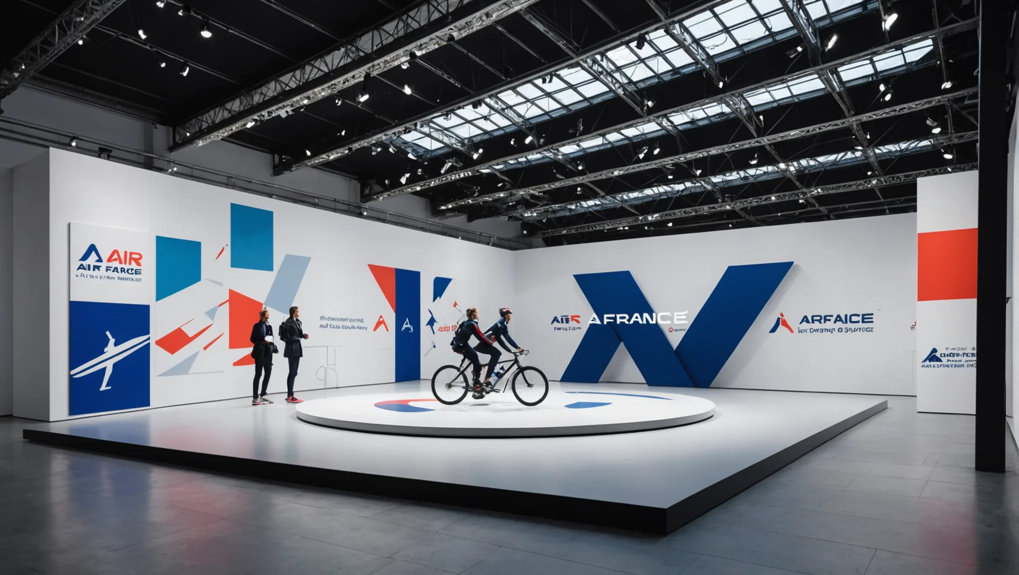 découvrez le nouvel espace d'exposition d'air france au palais de tokyo, spécialement conçu pour célébrer les jeux olympiques de paris. plongez dans l'univers sportif et créatif de cet événement mondial tout en explorant les innovations et l'héritage d'air france.