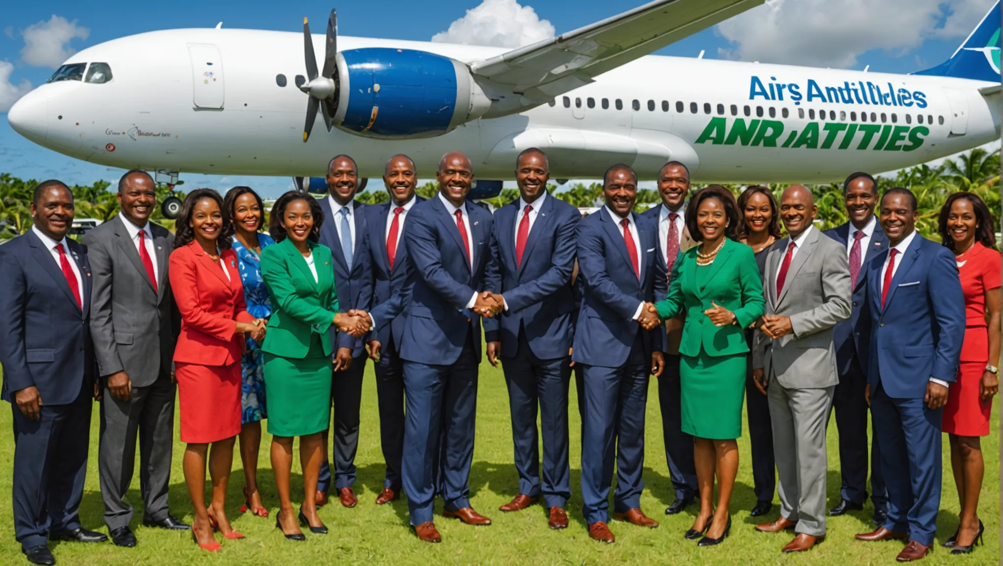 read air antilles' snpl's positive reaction to the company's relaunch, marking a new chapter for flight operations in the region. a long-awaited revival that brings hope and dynamism to the airline industry.