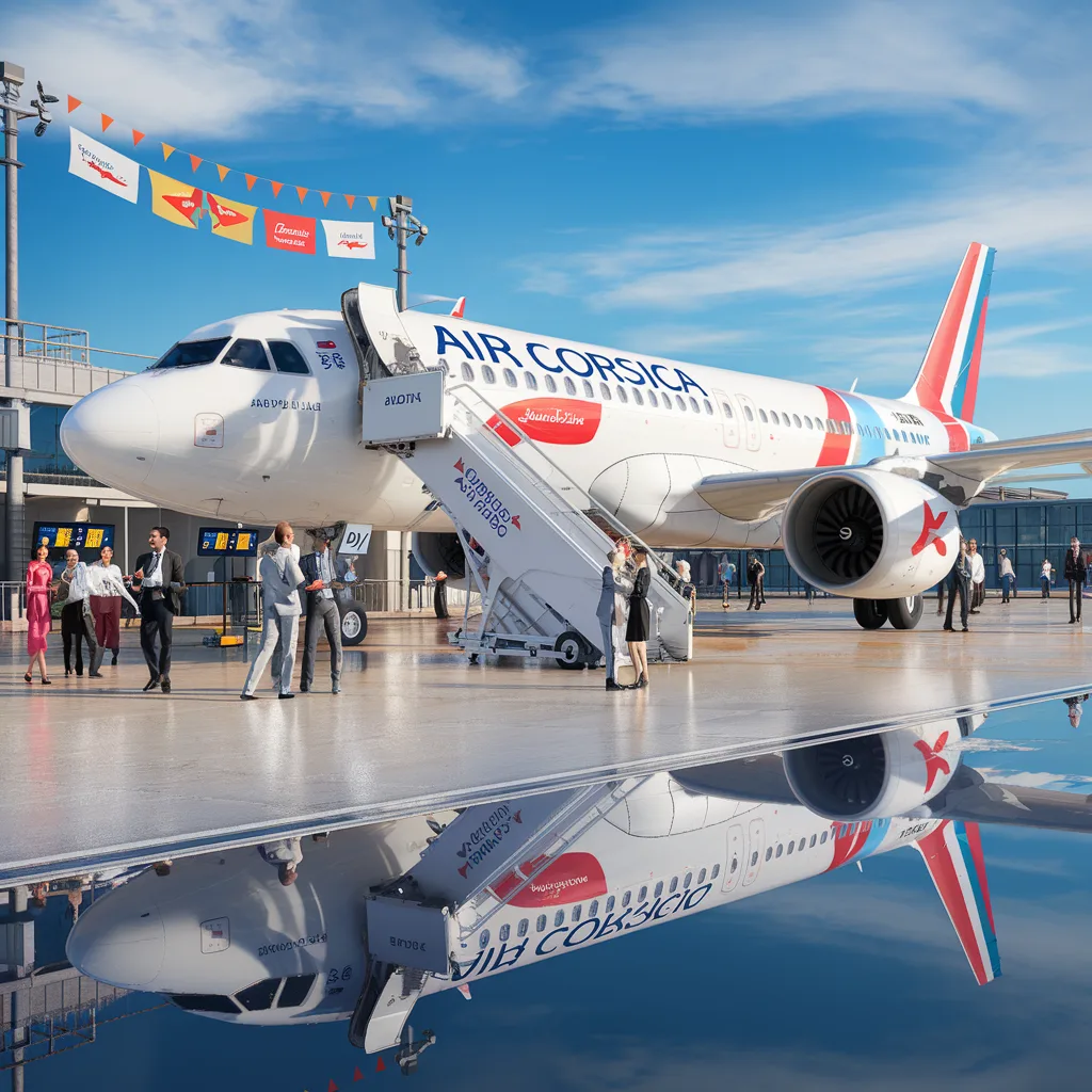 discover the new permanent service between toulouse and bastia, inaugurated by air corsica. enjoy regular flights to explore the beauty and culture of corsica, while benefiting from quality service and an unforgettable travel experience.