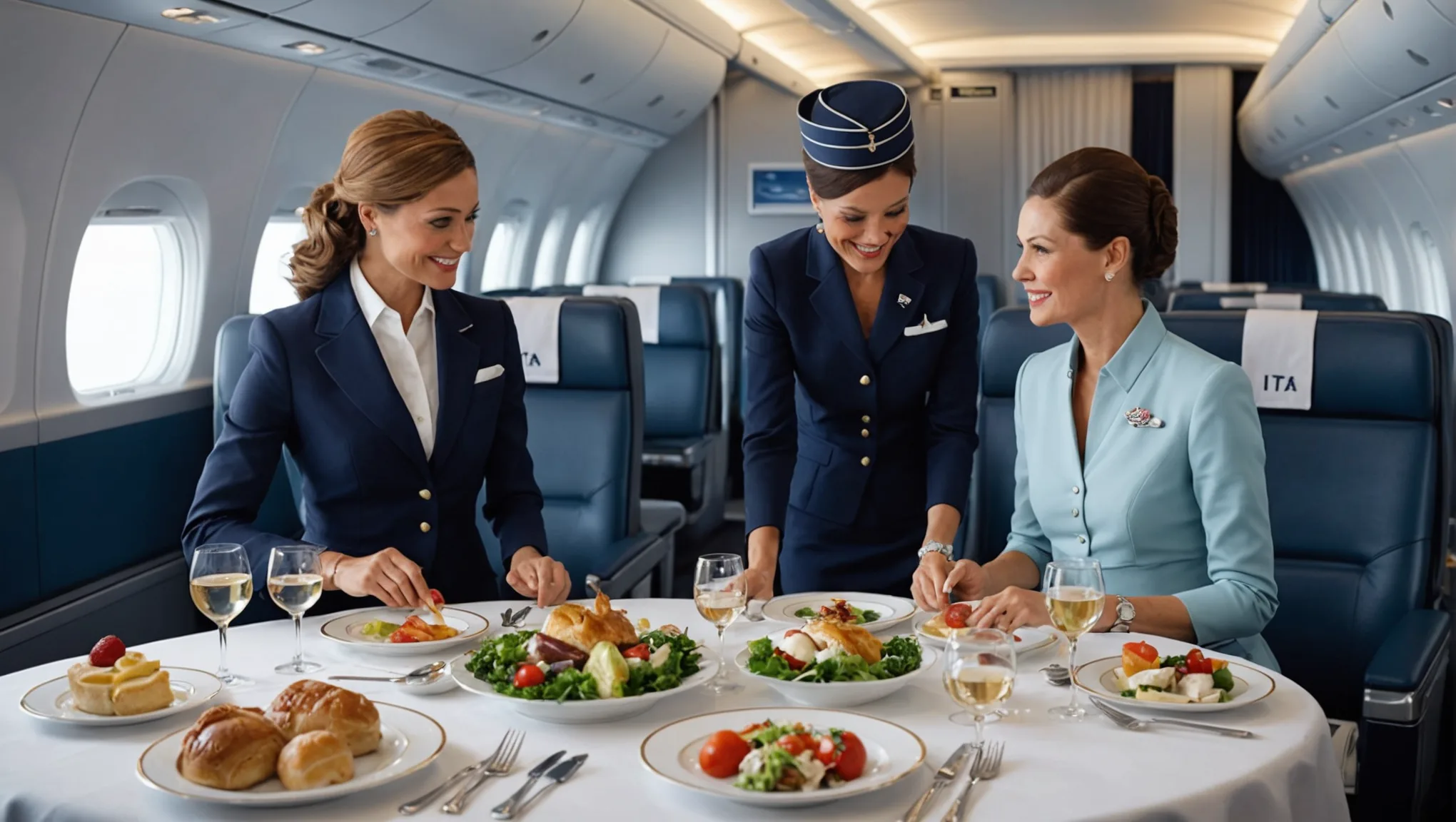 ita airways se distingue au niveau mondial en se classant 4ème parmi les meilleures compagnies aériennes, grâce à la qualité exceptionnelle de sa restauration. selon usa today, elle surpasse des géants tels qu'united et delta, confirmant son engagement envers l'excellence. découvrez ce qui fait d'ita airways un leader dans le secteur aérien.