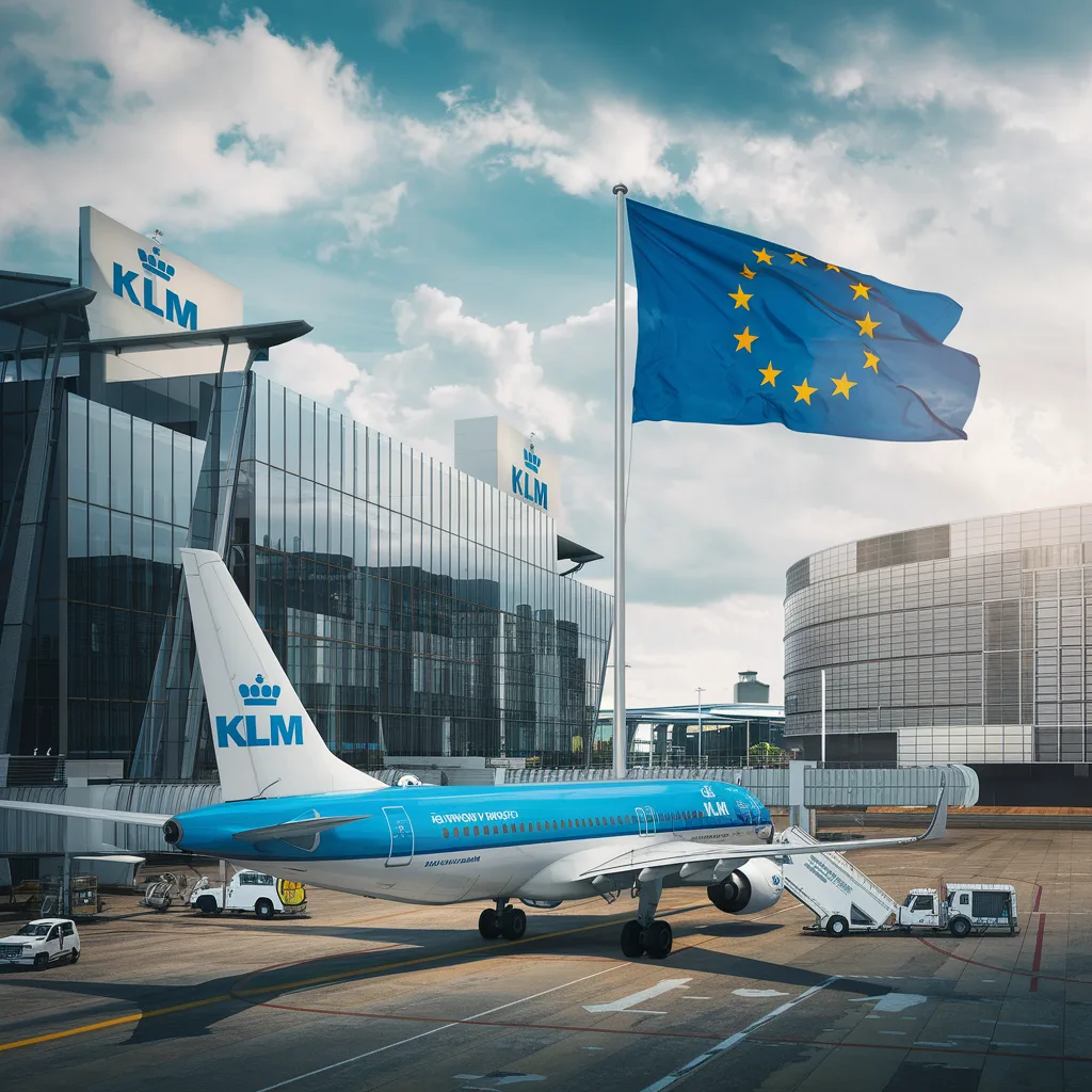 klm appelle l'union européenne à mettre en place des règles justes pour prévenir le survol du territoire russe, garantissant ainsi la sécurité et la compétitivité des compagnies aériennes en europe.