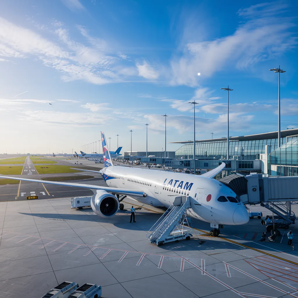 find out how latam is strengthening its wide-body fleet with the acquisition of 10 boeing 787 dreamliners. a strategic investment to improve efficiency and passenger comfort.