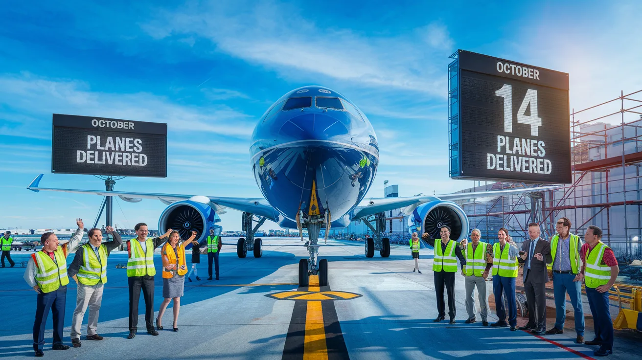 discover how boeing managed to deliver 14 airplanes in october despite the workers' strike, revealing the company's resilience and ingenuity in the face of industrial challenges.