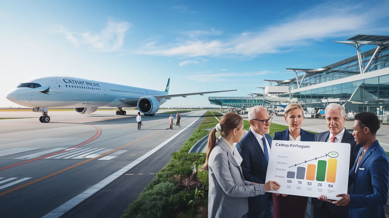 discover how cathay pacific is significantly increasing its sustainable aviation program (saf), marking a major step forward in the fight against climate change and the commitment to a greener future for aviation.