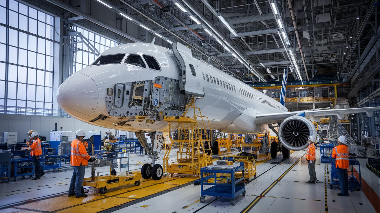 plongez dans l'univers fascinant de l'aviation avec notre vidéo exclusive sur l'assemblage de l'a321xlr à l'usine airbus de hambourg. découvrez les coulisses de cette prouesse technologique et admirez le processus de fabrication de cet avion innovant.