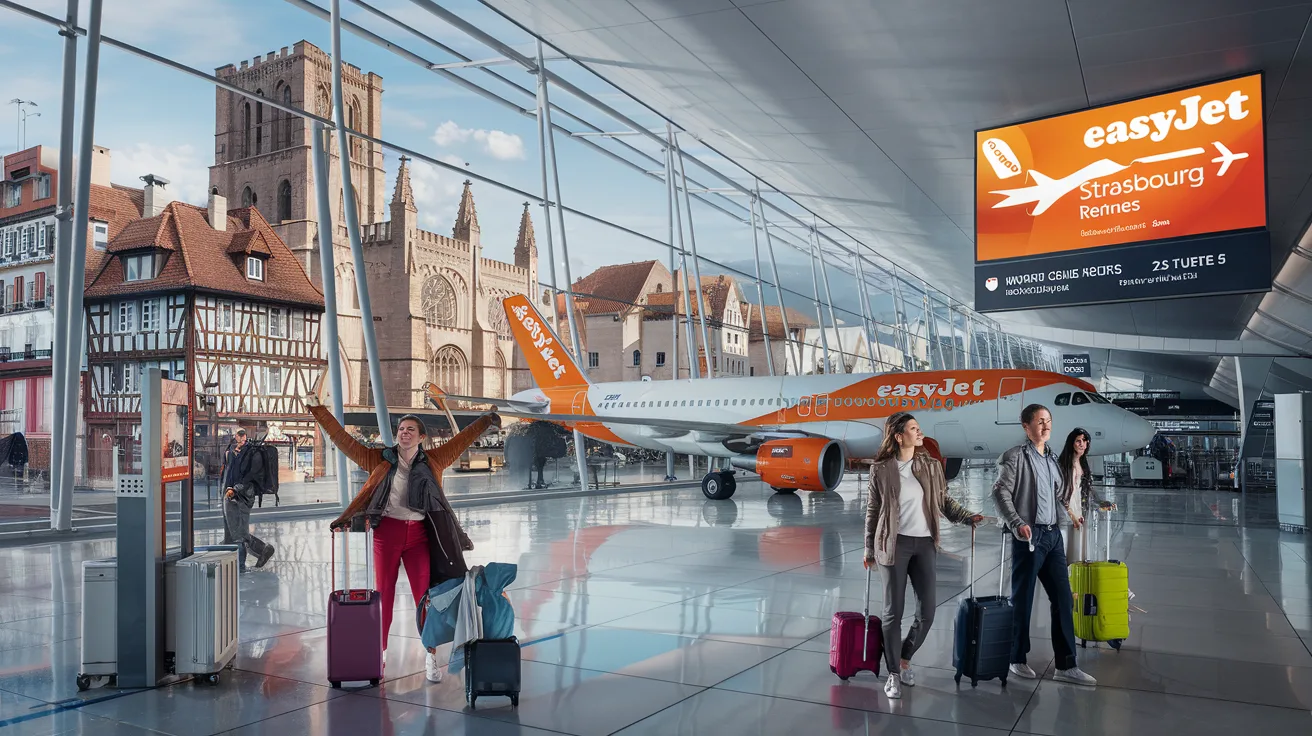 découvrez les deux nouvelles liaisons aériennes d'easyjet en france, reliant strasbourg et rennes. profitez de tarifs compétitifs et d'une expérience de voyage simplifiée pour explorer ces deux magnifiques villes françaises.
