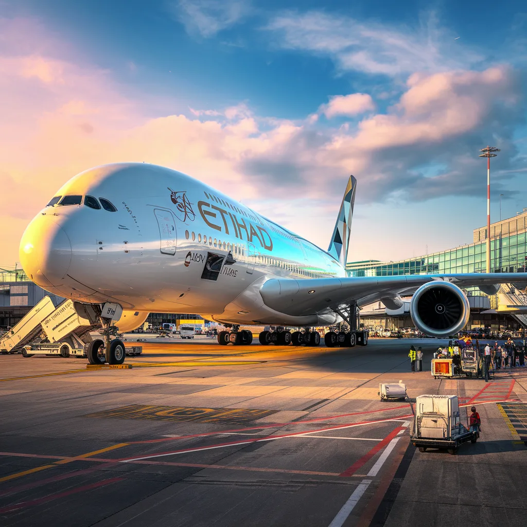 découvrez le retour triomphant de l'airbus a380 d'etihad airways à l'aéroport de paris-cdg. plongée dans cette nouvelle ère de voyage aérien, avec un service exceptionnel et une expérience inoubliable en vol vers la capitale française.