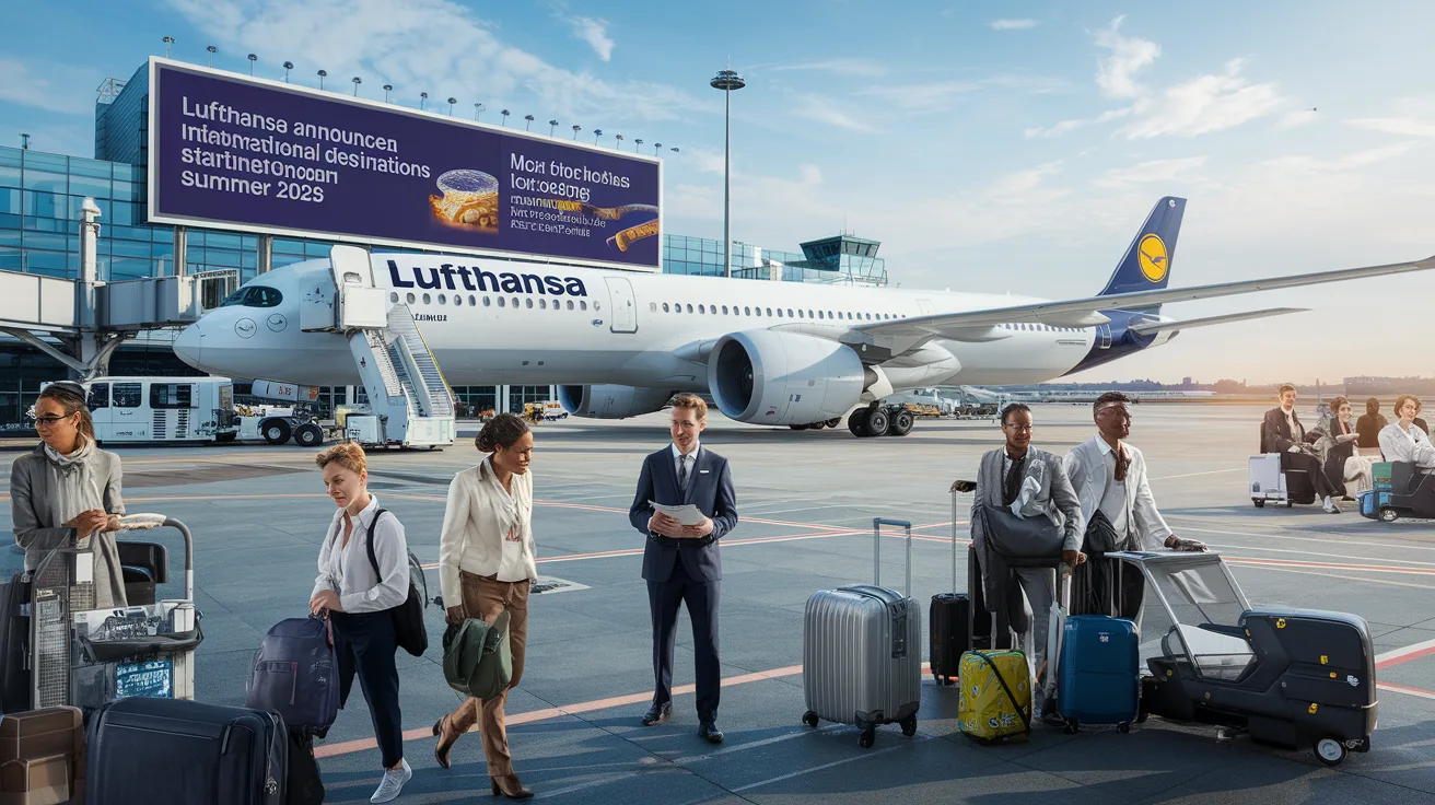 discover the new international destinations lufthansa will be opening from summer 2025, offering travelers even more options for exploring the world. get ready for unforgettable experiences with the airline, which is expanding its network to better meet your desires for escape.