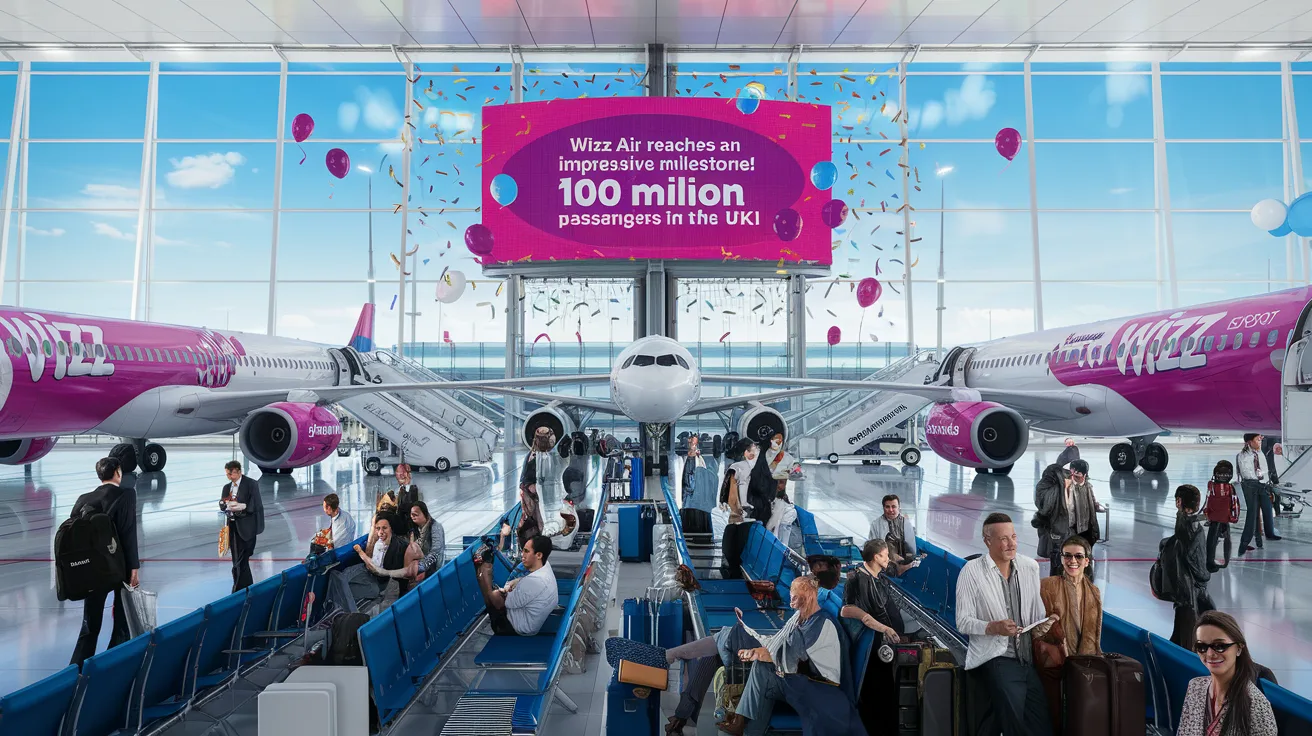 découvrez comment wizz air a franchi le cap des 100 millions de passagers au royaume-uni, marquant une étape hautement significative dans l'industrie de l'aviation. apprenez-en plus sur les raisons de ce succès retentissant et ce que cela signifie pour l'avenir des voyages aériens.