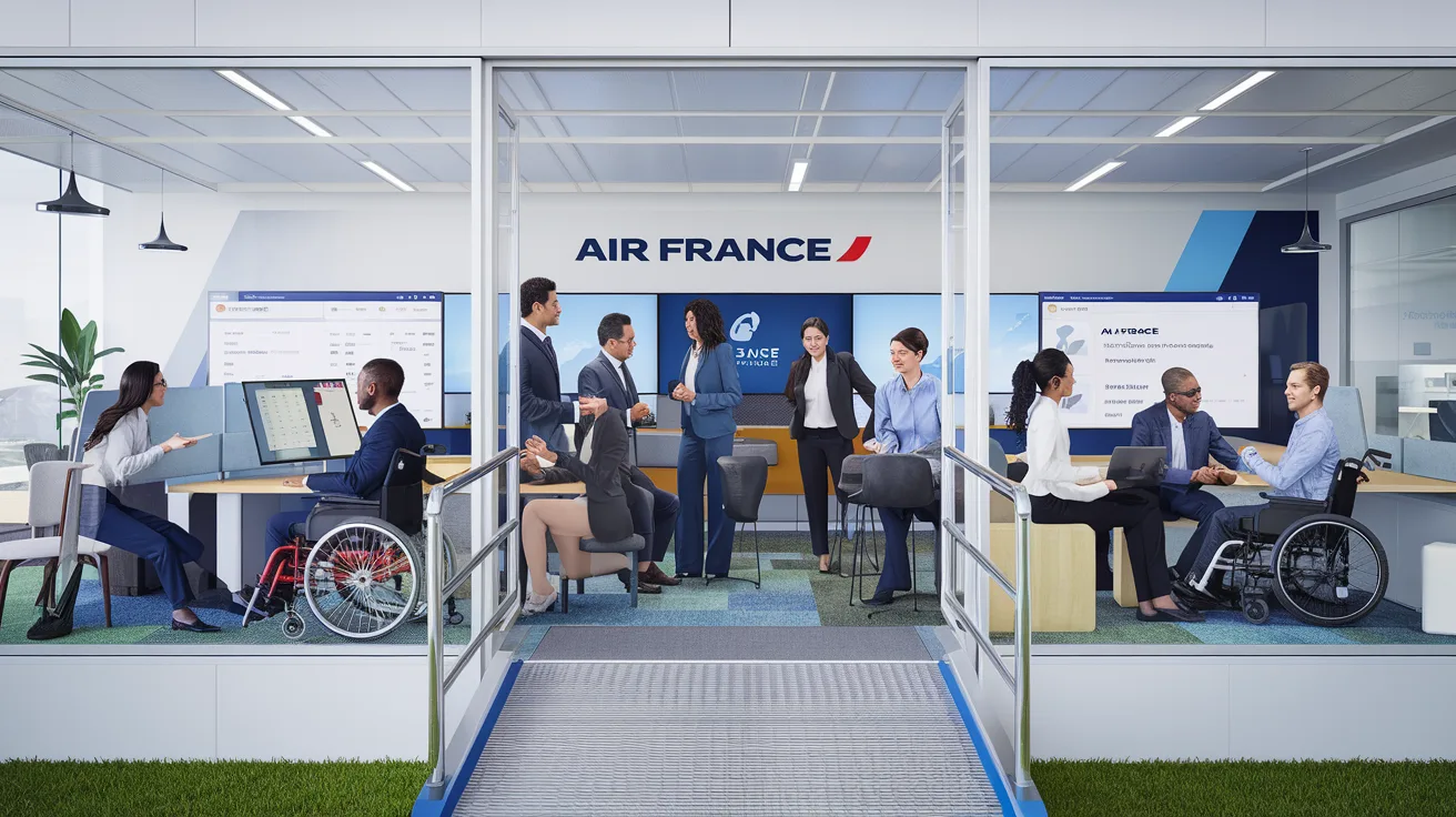 découvrez comment air france s'engage pour l'inclusion en mettant en place des initiatives visant à promouvoir l'emploi des personnes en situation de handicap. explorez leurs actions concrètes et leur détermination à favoriser une culture d'égalité et de diversité au sein de l'entreprise.