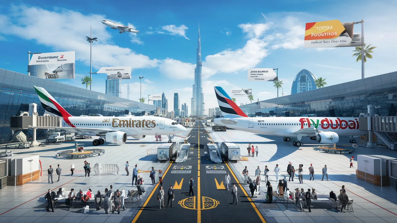 découvrez comment emirates et flydubai ont brillamment collaboré pendant sept ans pour transformer le paysage aérien de dubaï, avec des initiatives novatrices et un service client exceptionnel.