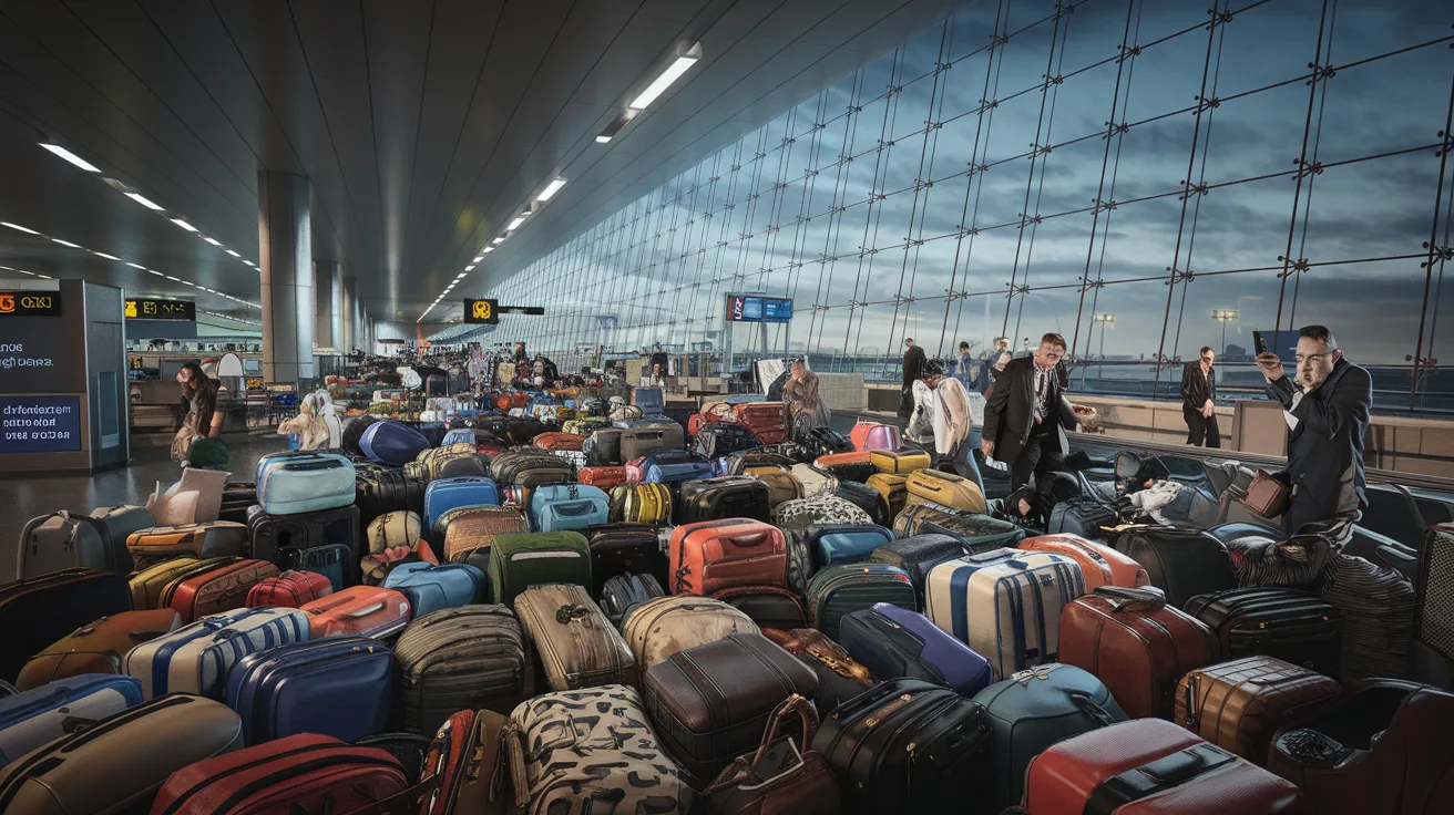 découvrez en 2023 les chiffres alarmants des aéroports : plus de 36 millions de bagages perdus, révélant les défis croissants du transport aérien. informez-vous sur les causes et solutions face à ce fléau.