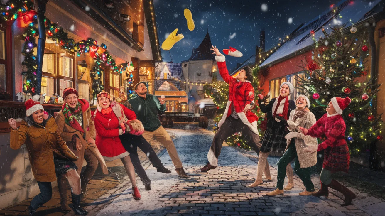 découvrez la magie de noël en république tchèque à travers une tradition insolite : le lancer de chaussures. plongez dans cette coutume unique qui symbolise l'amour et le bonheur, et laissez-vous séduire par les festivités authentiques de ce pays charmant.