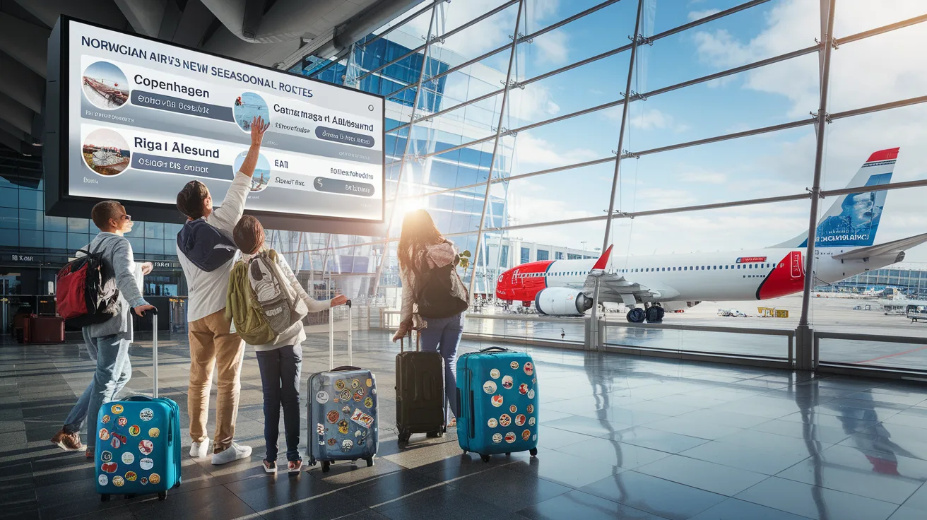 découvrez les nouvelles liaisons estivales de norwegian vers copenhague, riga et ålesund, offrant des destinations idéales pour vos vacances d'été. profitez de paysages magnifiques et d'une culture riche avec ces vols directs de qualité.