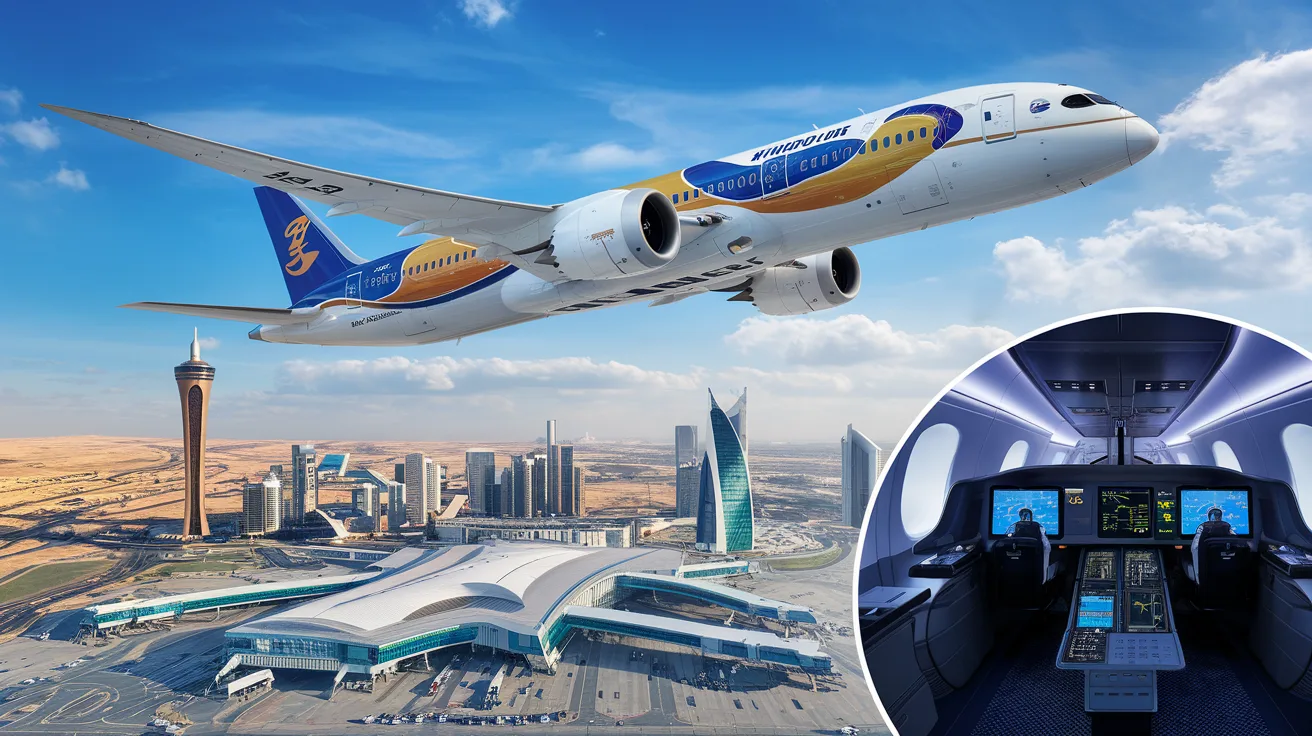 découvrez le vol inaugural de riyadh air à bord du boeing 787-9 et l'acquisition d'un simulateur avancé pour le dreamliner, marquant une étape importante pour la compagnie aérienne dans l'innovation et le confort des passagers.