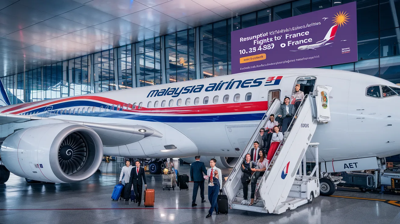malaysia airlines relaunches its flights to france with irresistible special offers for destinations in south-east asia departing from paris. take advantage of low fares to explore exotic landscapes and rich culture.