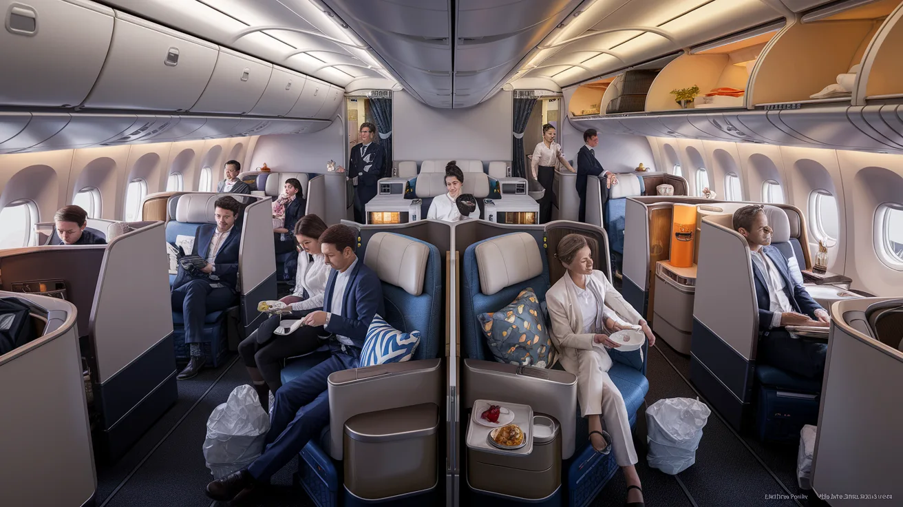 discover the differences in cleanliness between economy, business and first class passengers at swiss. an in-depth analysis of the behaviors and habits that shape the in-flight experience, highlighting expectations in terms of hygiene and comfort.