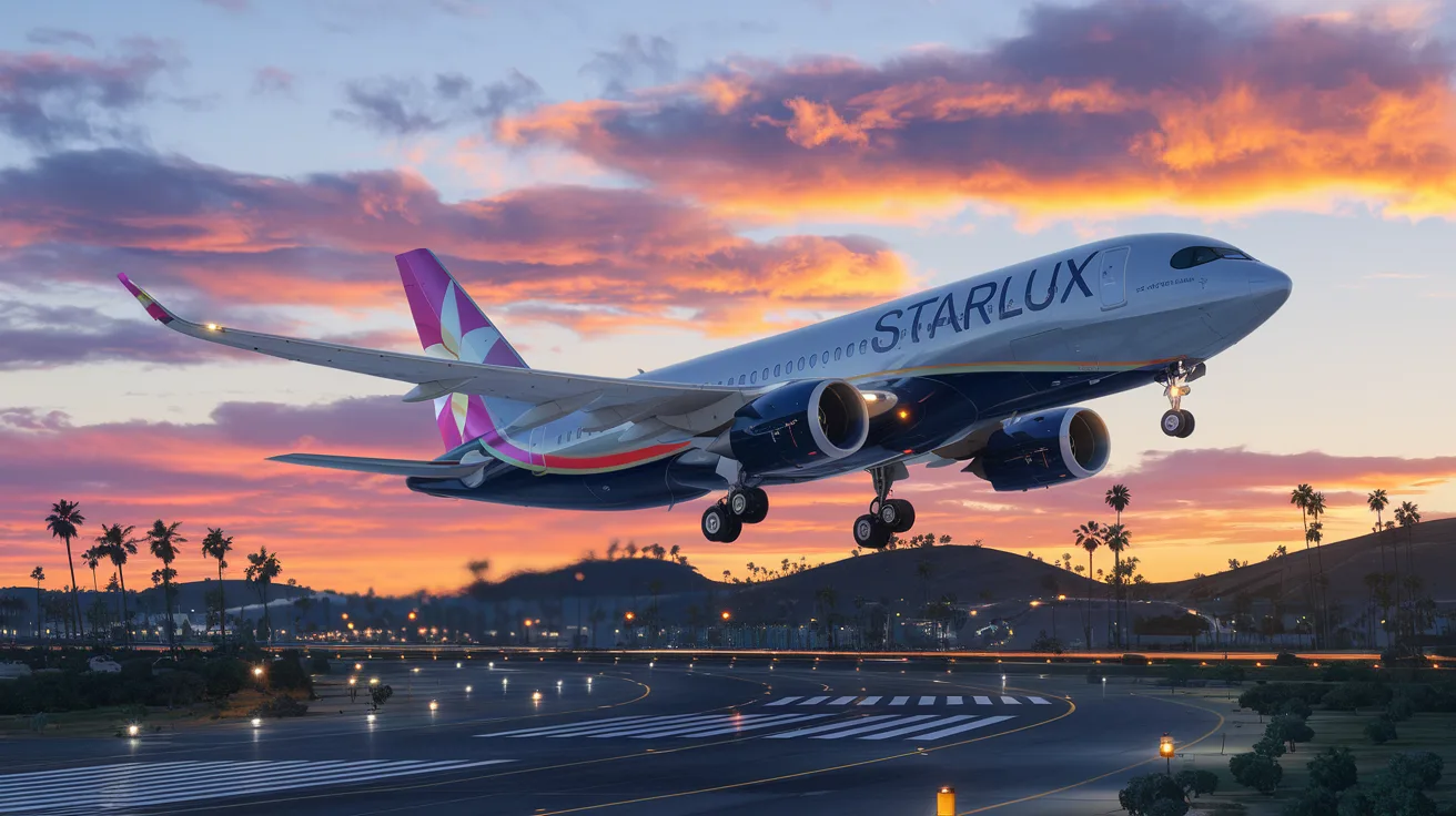 découvrez la nouvelle destination californienne de starlux airlines, qui élargit son réseau pour offrir encore plus d'options de voyage. explorez des paysages uniques et des expériences inoubliables avec cette nouvelle liaison aérienne.