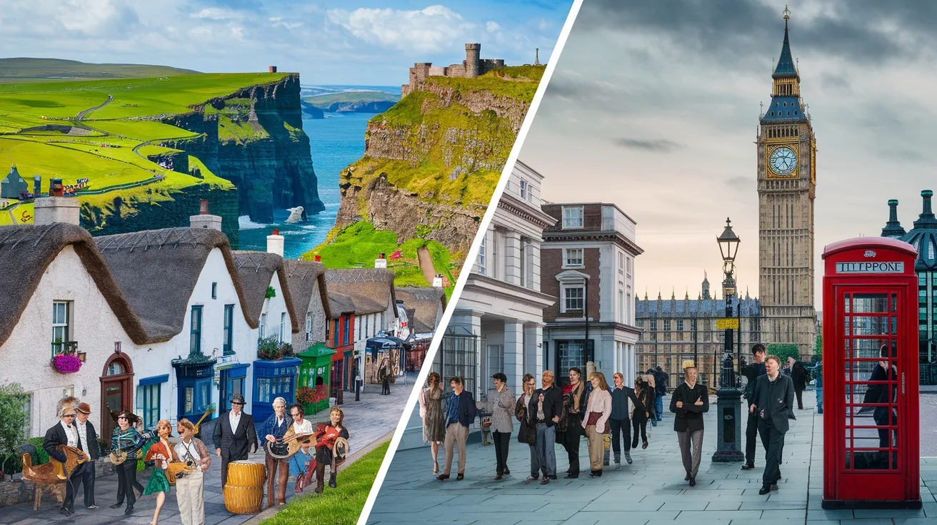 discover how ireland is asserting itself as a tourist destination of choice over england. analysis of irish assets, its cultural heritage and its growing appeal to travelers.