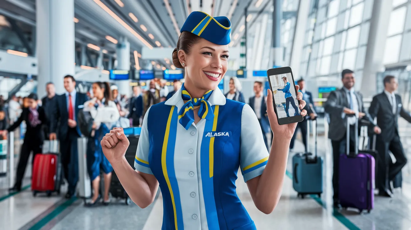 discover how an alaska airlines stewardess created a buzz by sharing a video of herself twerking. a moment of joy and lightness that earned her unexpected thanks from her colleagues and the company. immerse yourself in this amusing story that combines a passion for travel with a festive spirit.