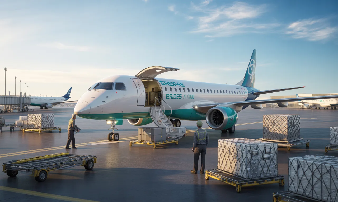 find out how bridges air cargo is breaking new ground by becoming the first operator of embraer's e190f electric cargo aircraft. a revolution in air transport that combines performance and sustainability.