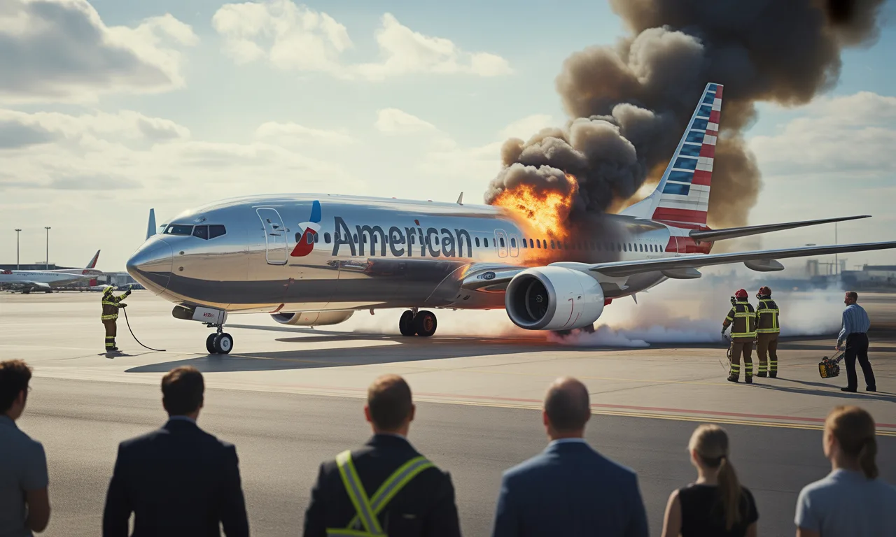 a fire on the engine of an american airlines 737-800 last march is raising questions about aircraft maintenance practices. find out more about the investigation and its implications for aviation safety.
