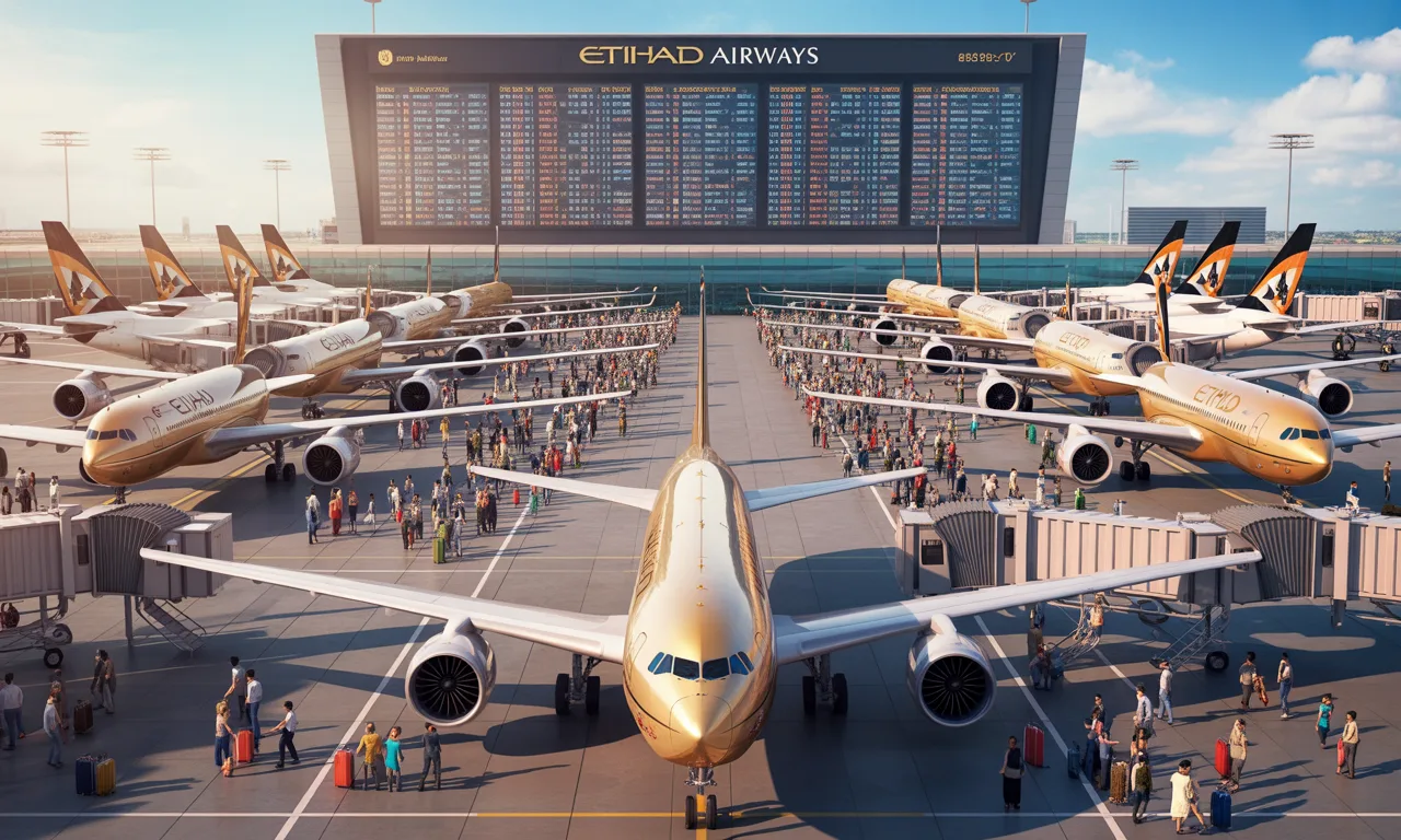 découvrez etihad airways, une compagnie aérienne de renommée mondiale reliant plus de 20 millions de passagers chaque année grâce à une flotte moderne de plus de 100 avions. explorez des destinations fascinantes avec un service exceptionnel.