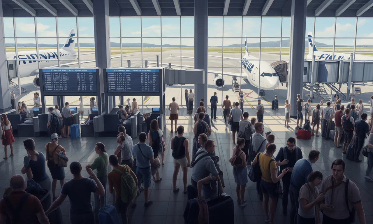 finnair has announced the cancellation of almost 100 flights on Monday July 7 due to a strike. Find out more about the impact of this disruption and the solutions proposed for passengers.