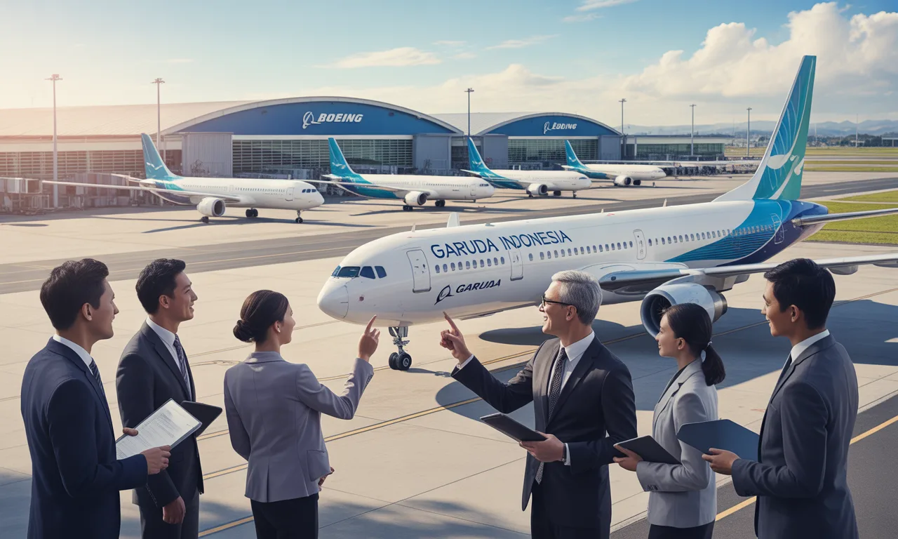 garuda indonesia engage des discussions pour l'acquisition de 50 à 75 nouveaux avions directement auprès de boeing, marquant un tournant décisif dans l'expansion de sa flotte et visant à moderniser ses opérations aériennes. découvrez les enjeux et les opportunités de cette négociation stratégique.