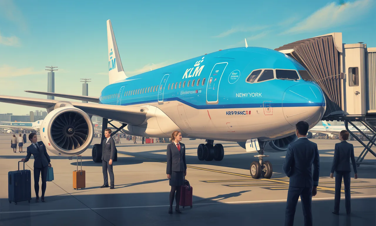 find out how klm is strengthening its routes to new york by collaborating with an air france crew, offering a superior flight experience and exceptional service for travelers.