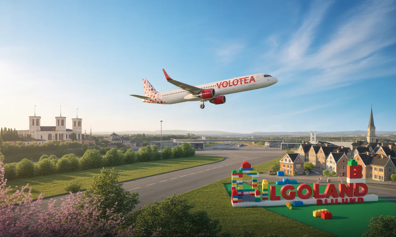 découvrez la nouvelle liaison de volotea entre lyon et billund, une ravissante ville danoise. profitez de tarifs attractifs et explorez les paysages pittoresques, la culture vibrante et les attractions uniques de ce joyau scandinave!