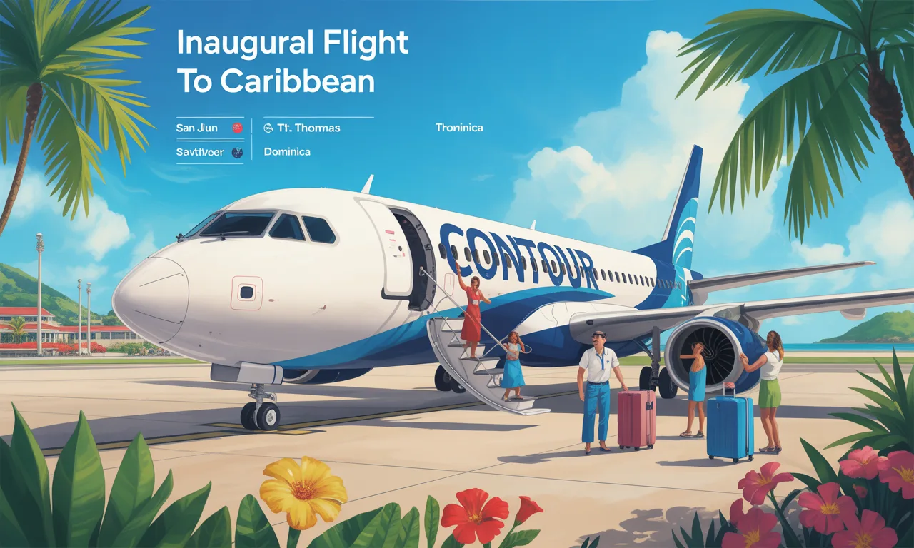 contour airlines lance une nouvelle liaison aérienne reliant san juan et st. thomas à la dominique, facilitant ainsi les voyages vers les caraïbes. découvrez ce nouveau service et planifiez facilement votre prochaine escapade insulaire.