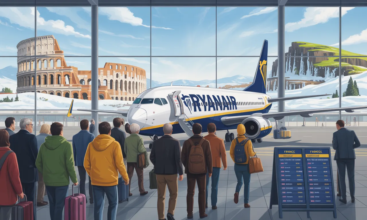 découvrez comment ryanair renforce son offre hivernale en italie et en irlande, offrant plus de vols et de destinations, tandis que la france reste en retrait face à cette expansion aérienne.