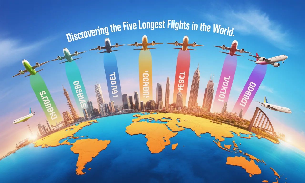 explore the world's five longest flights and discover the incredible destinations these routes offer. from asia to the americas, immerse yourself in an extraordinary flying experience, where comfort and distance meet.