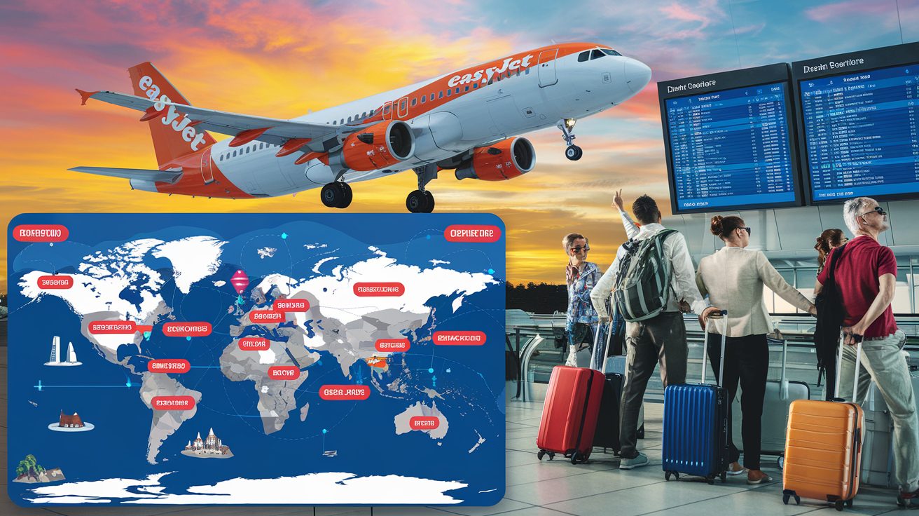 EasyJet Discover 26 new summer destinations for 2025!