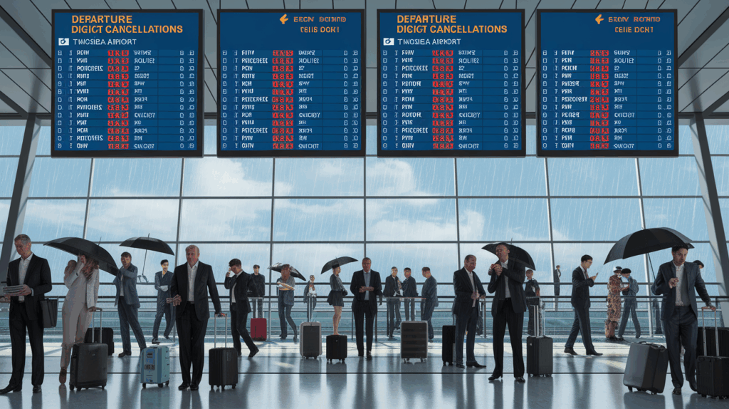 discover the latest information on flight disruptions in belgium this tuesday: cancellations from charleroi airport and a third of flights affected at brussels airport. stay informed to better plan your trip.