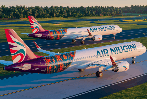 découvrez comment air niugini étoffe sa flotte avec l'ajout de deux nouveaux airbus a220, témoignant de son engagement envers l'innovation et le confort des passagers.