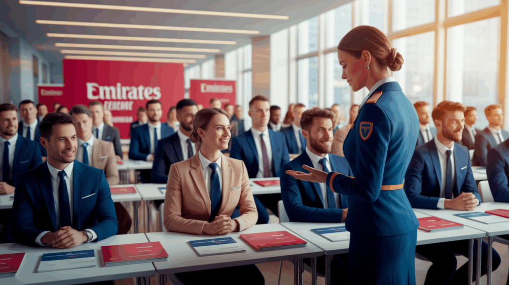 discover career opportunities with emirates, which organizes recruitment sessions for flight crews in france. join a world-renowned airline and embark on a rewarding professional adventure.