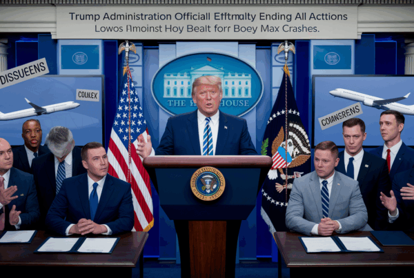 find out how the trump administration ended legal action against boeing in connection with the tragic 737 max crashes, a major turning point for the aircraft manufacturer and the'industry.
