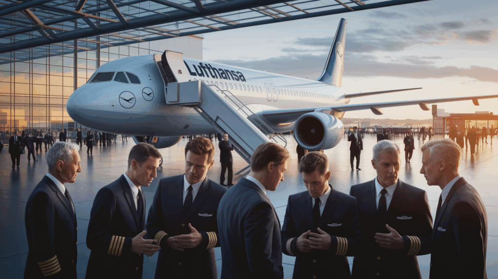 le syndicat cockpit appelle lufthansa à entamer des négociations sur la convention collective concernant les prestations de retraite, soulignant l'importance d'améliorer les conditions pour les pilotes et le personnel navigant.