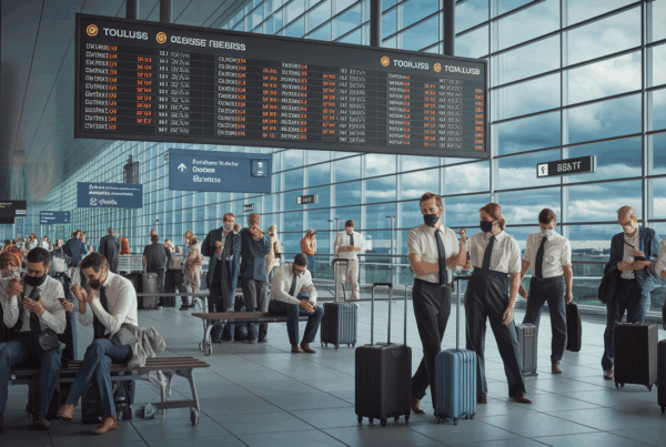 le 6 mai, l'aéroport de toulouse connaîtra des perturbations entraînant des annulations et des retards de vols. restez informé et préparez-vous à d'éventuels changements dans votre voyage. consultez régulièrement les horaires pour une meilleure planification.