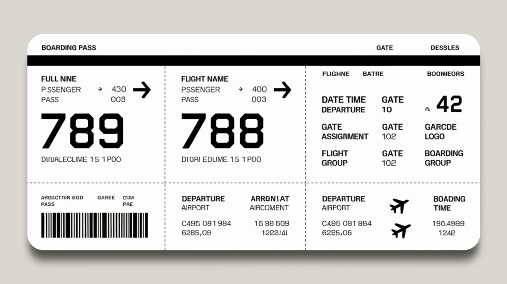 découvrez tout ce qu'il faut savoir sur la carte d'embarquement : ses informations essentielles, son rôle dans votre voyage, et des conseils pratiques pour bien la comprendre et l'utiliser lors de votre passage à l'aéroport.