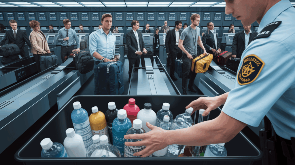 discover the reasons behind the ban on liquid containers larger than 100 ml in the cabin, an essential security measure to guarantee passenger safety and prevent threats on board aircraft.