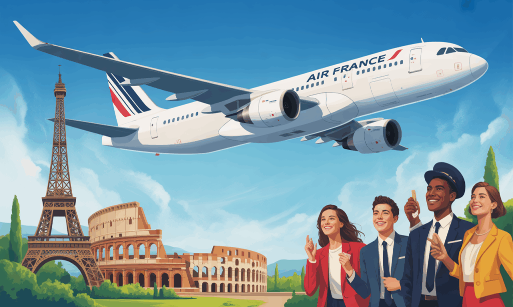 discover why air france was voted best airline in europe and 8th in the world in the prestigious skytrax 2025 ranking. immerse yourself in the service excellence, on-board comfort and innovations that set the french airline apart on the international stage.