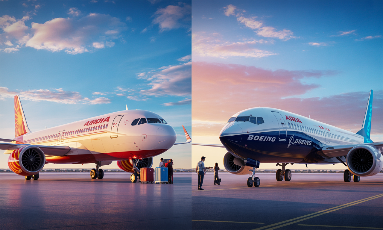 find out how air india plans to acquire 200 single-aisle aircraft, with a strategic choice between airbus and boeing, strengthening its fleet and competitiveness in the airline market.
