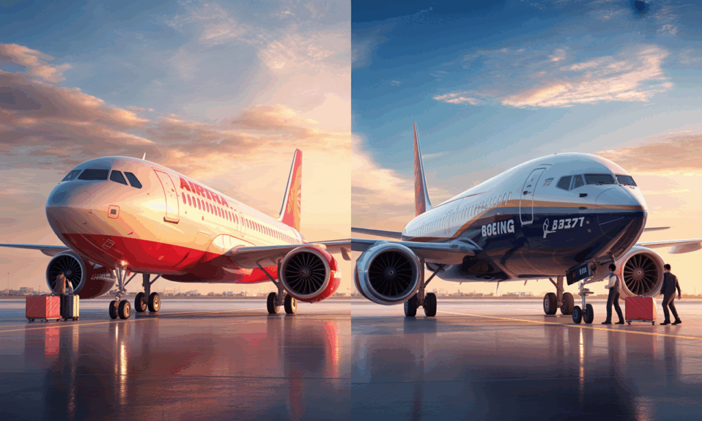 find out more about air india's ambitions as it considers the acquisition of 200 single-aisle aircraft. the airline faces a crucial choice between aerospace giants airbus and boeing to modernize its fleet and meet growing market demand.